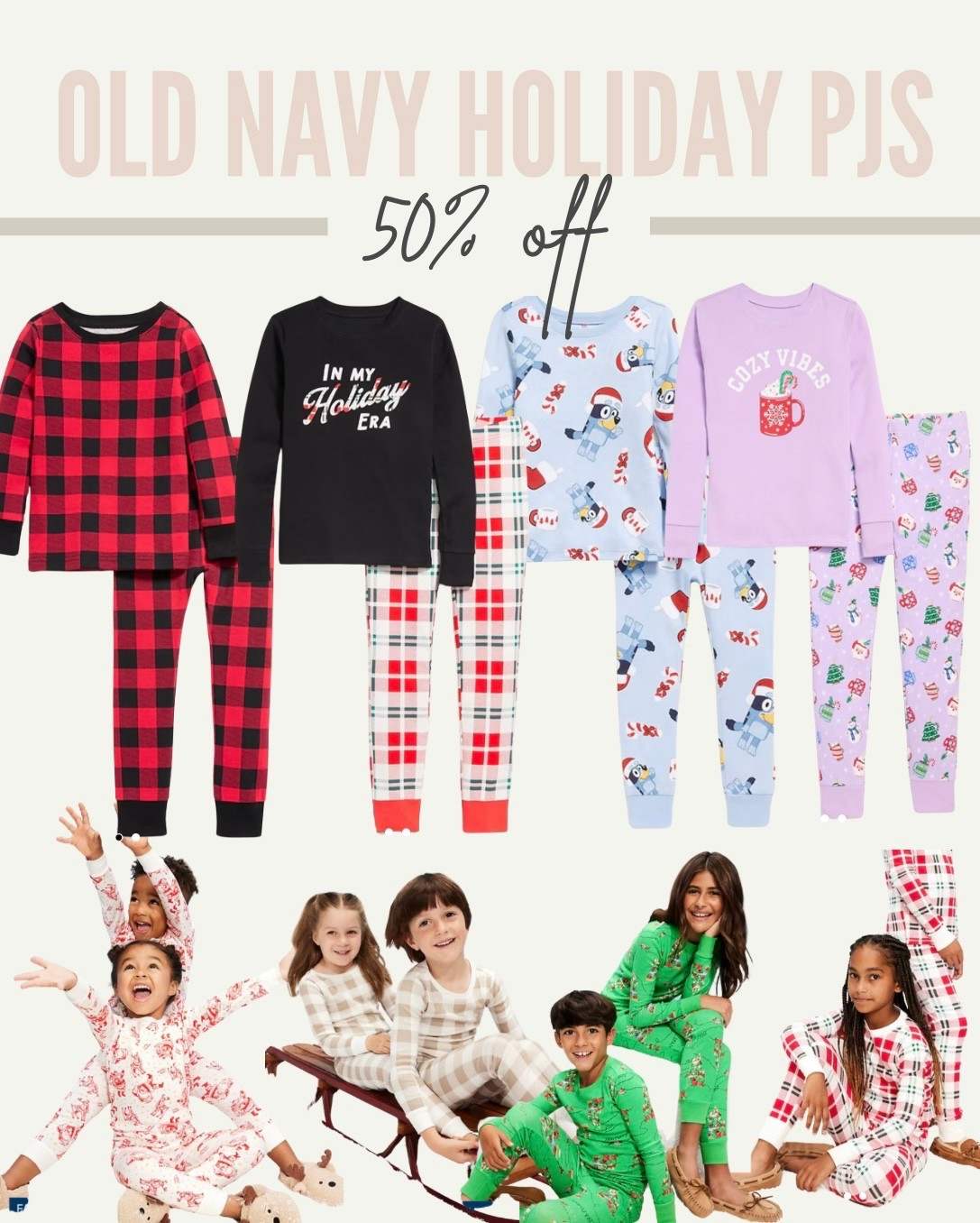 Make sure to snag some amazing deals on kids holiday pjs during the old navy sale ending Wednesday night! 

#LTKSaleAlert #LTKHoliday #LTKGiftGuide
