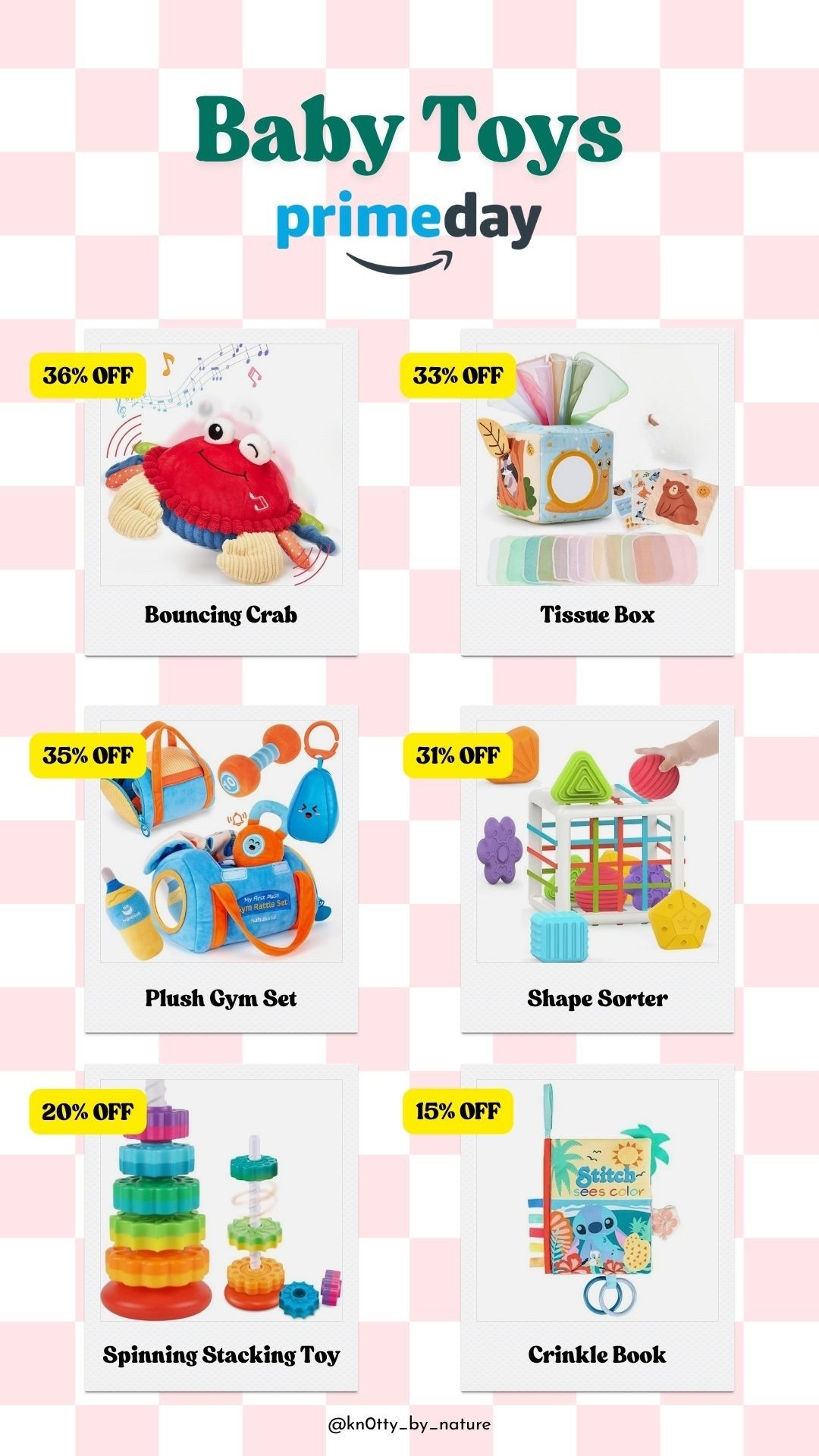 Baby Toys (Amazon Prime Sale)

#LTKSaleAlert #LTKBump #LTKBaby