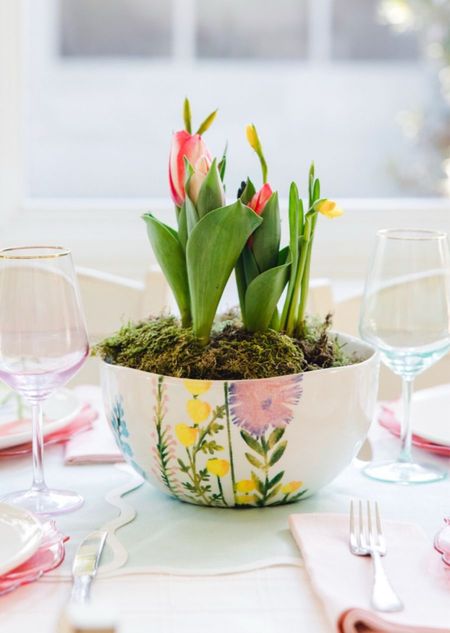 Spring table arrangement and an amazing hostess gift!

#LTKfindsunder50 #LTKhome #LTKfindsunder100