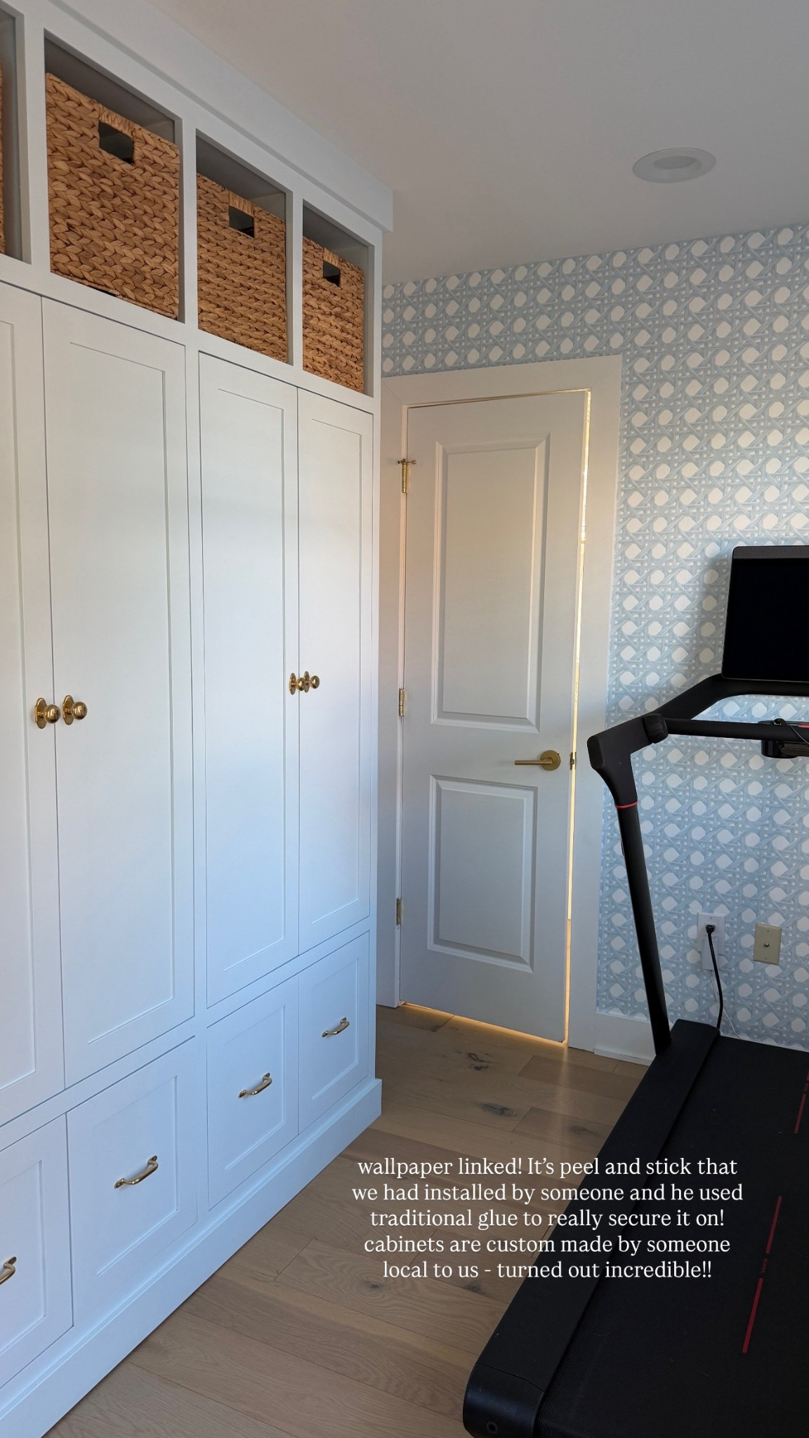 mudroom wallpaper! 

#LTKHome