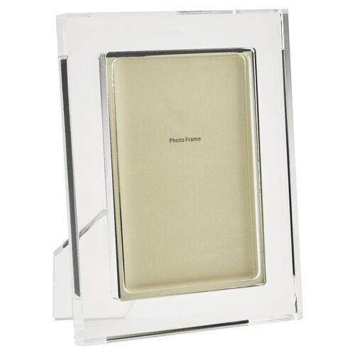 Lucite Picture Frame, Clear | One Kings Lane