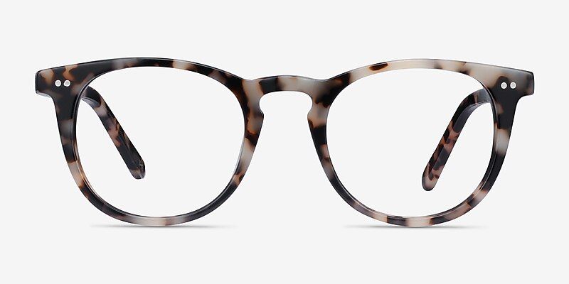 Ona Round Ivory Tortoise Full Rim Eyeglasses | Eyebuydirect | EyeBuyDirect.com