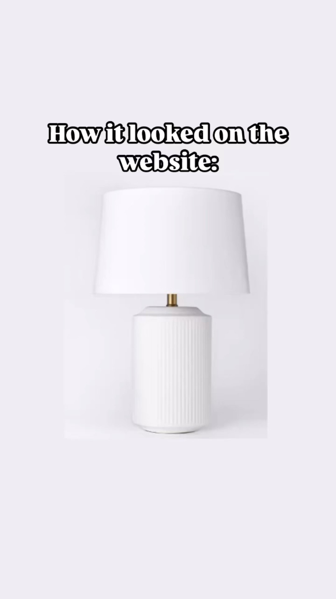 Website v.s. real life 👀
This lamp made an appearance in a recent staging, and not only did the house sell, the buyers bought all of the furniture (and even added more from us for all the bedrooms). ❤️

I know I talk a lot about the importance of staging your listing… but it really does matter. According to a recent NAR study, 83% of buyers’ agents said staging a home made it easier for a buyer to visualize the property as a future home. 

#homestaging #targetfinds #arizonarealestate #homebuying #homeselling #homestyling #homedecor #lampdesign #livingroomdecor #targetstyle #homedesign #interiordesigner #nar