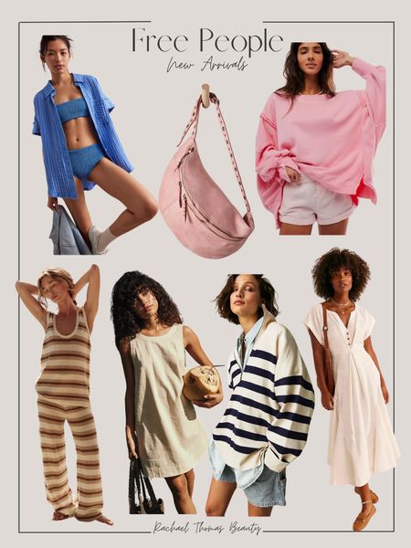 Free People New Arrivals! I’ll take one of each! The back of the shift dress dips low and is so cute!

#LTKstyletip #LTKover40 #LTKfindsunder100