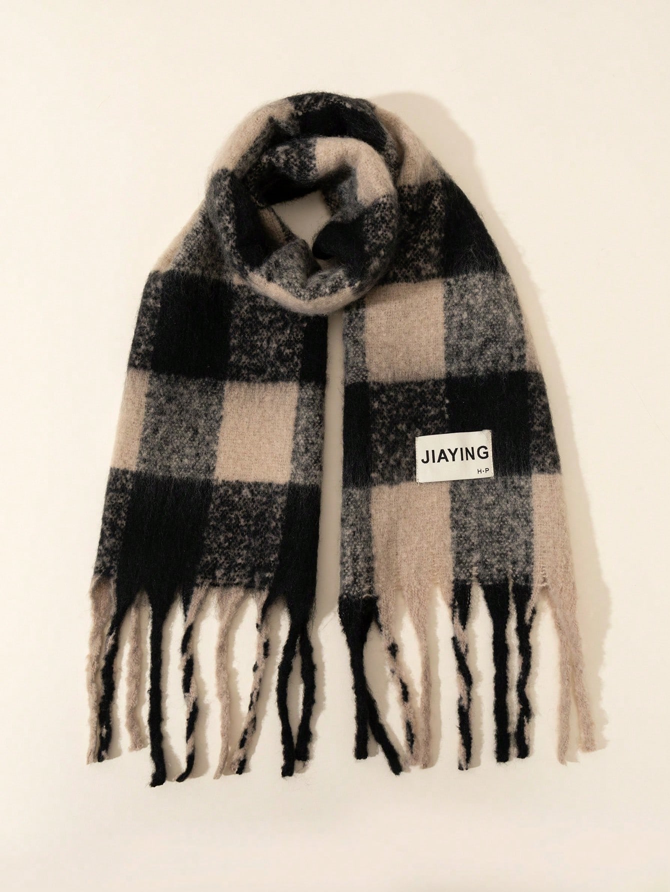 1pc Multicolor Plaid Pattern Kids Scarf For Girls | SHEIN