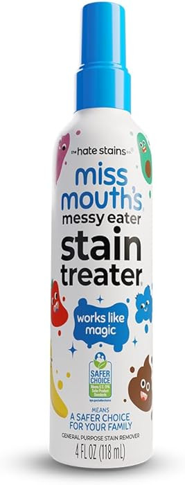 Miss Mouth's Messy Eater Stain Treater Spray - 4oz Stain Remover - Newborn & Baby Essentials - No... | Amazon (US)