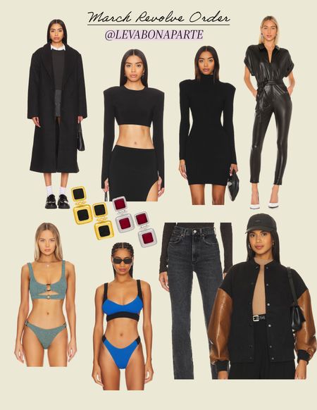 My recent Revolve Order!! A mix of night looks and spring looks!! 

#LTKworkwear #LTKswim #LTKSeasonal