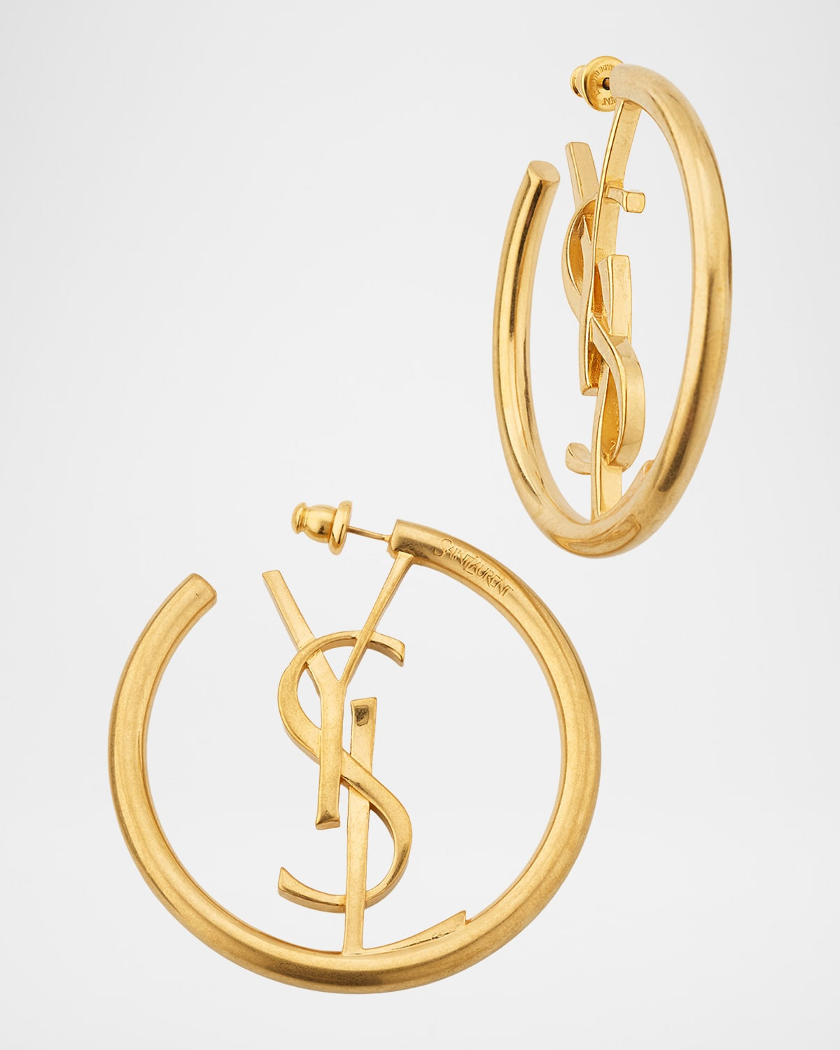 YSL Hoop Earrings | Neiman Marcus