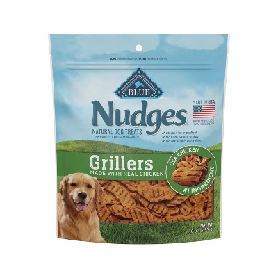 Blue Buffalo Nudges Grillers Natural Dog Treats with Chicken - 16oz | Target