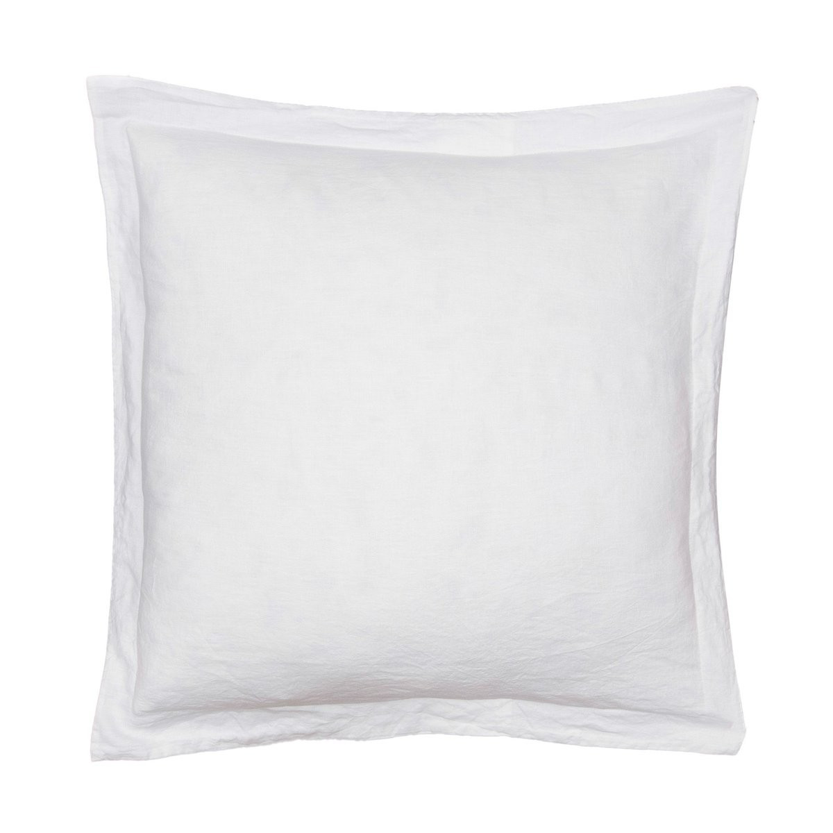 White Washed Linen Euro Sham | Megan Molten