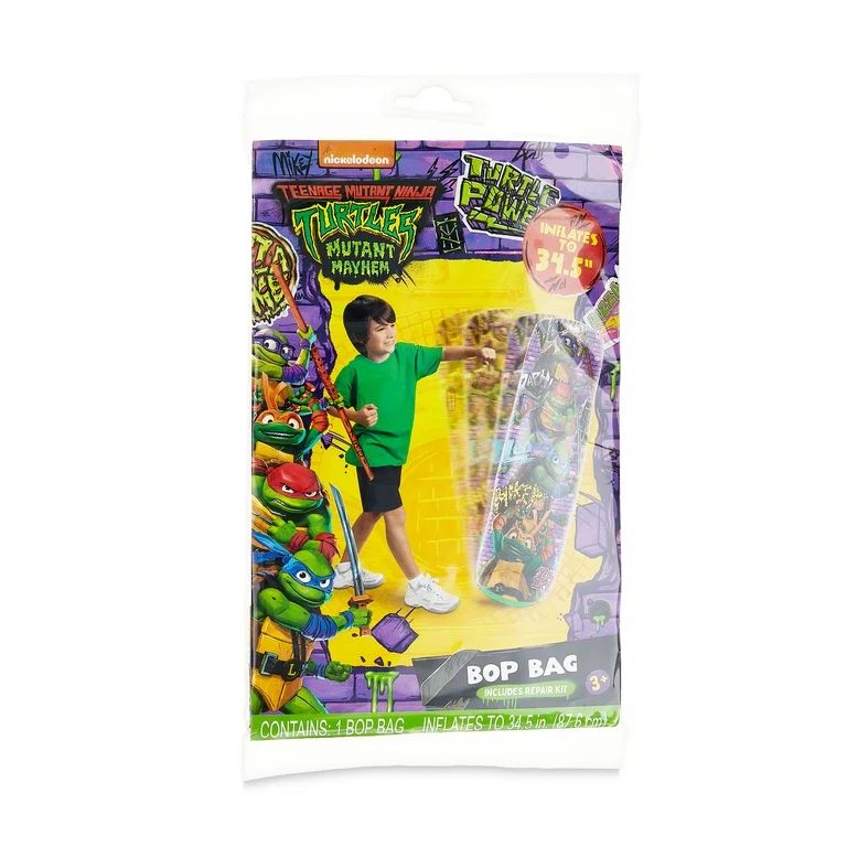 Teenage Mutant Ninja Turtles Novelty Bop Bag - Children ages 3 and up - Walmart.com | Walmart (US)