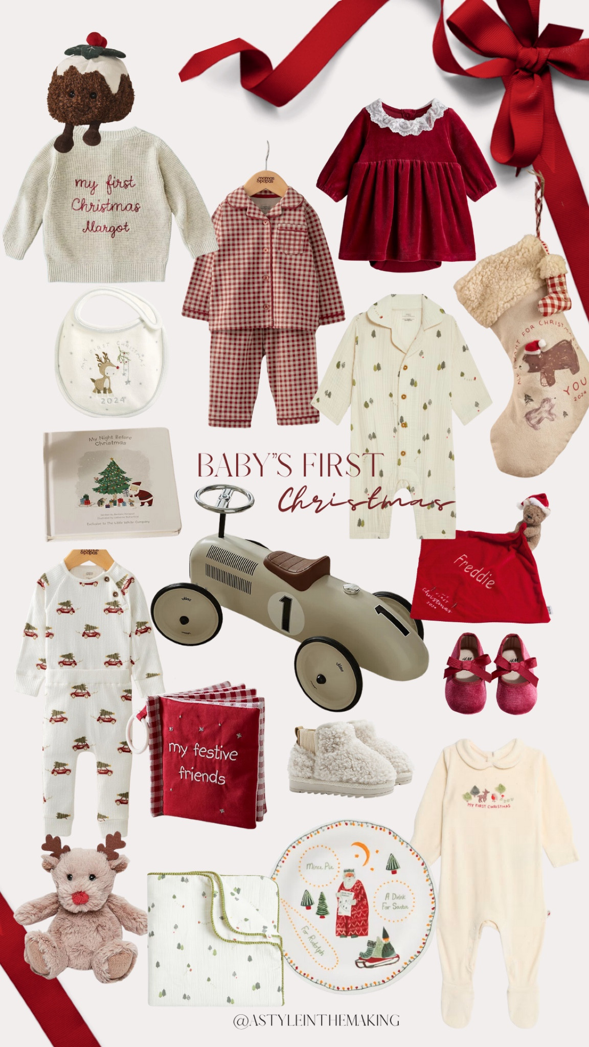 Baby first Christmas gift guide , some adorable pieces I’ve found perfect for baby’s first Christmas under the tree 🎄

First Christmas, newborn, gift guide, baby clothes, baby toys, 

#LTKgiftguide #LTKCyberWeek #LTKwinter