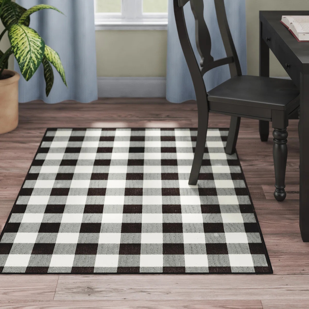 Crawfordville Indoor/Outdoor Plaid Rug | Wayfair North America
