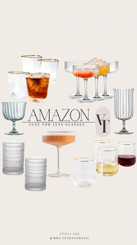 Amazon Home favorite glassware to elevate the every day and hosting! They would make a great gift too! 

Amazon home, Amazon find, Amazon, Amazon home decor, glassware, hosting, gift guide, gift idea, mother’s day, 

#LTKfindsunder100 #LTKhome #LTKGiftGuide