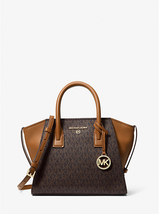 Avril Small Logo Top-Zip Satchel | Michael Kors US