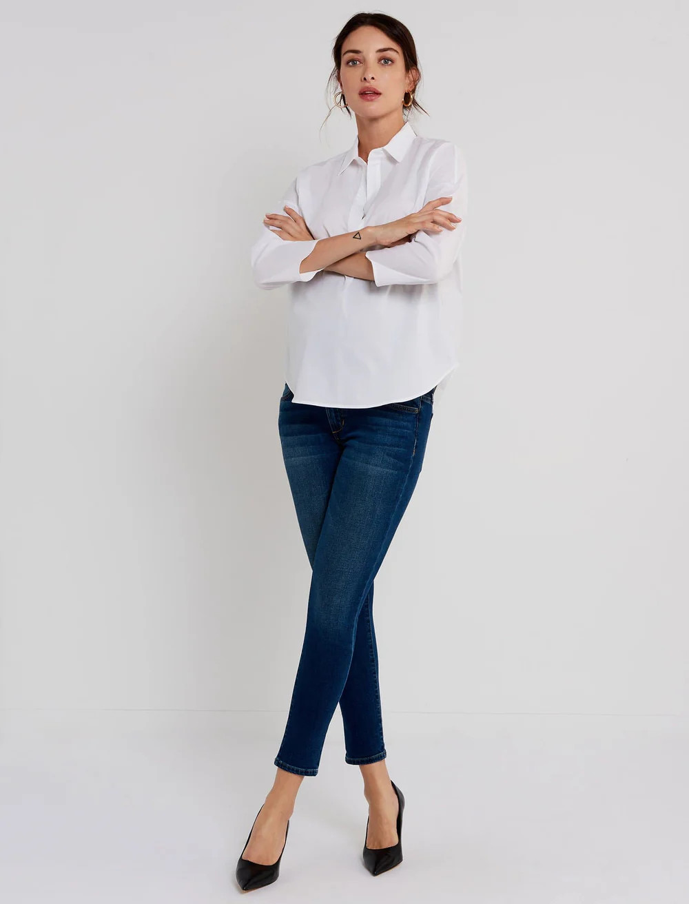Joe's Icon Ankle Secret Fit Belly Skinny Leg Maternity Jeans | A Pea In The Pod