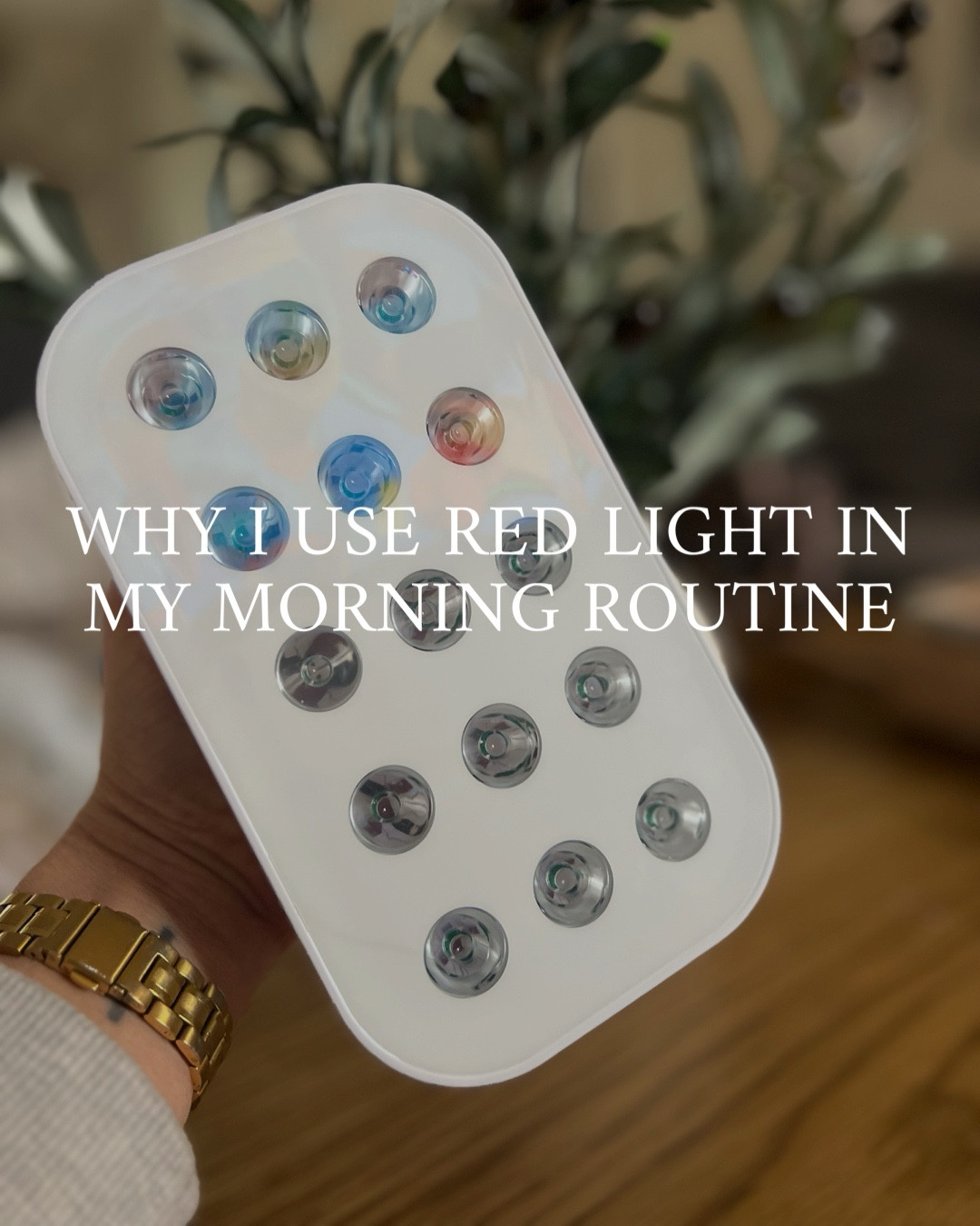 Morning red light therapy has become one of my favorite realistic wellness habits

It supports natural energy, circadian rhythm health, hormone balance + your skin — without relying on more caffeine or adding another complicated step to my routine

As a busy mom, I need habits that actually fit into real life. I use red light in the morning while I drink my coffee, do skincare, read my devotional or walk on the treadmill. Just a few minutes makes a difference when you’re consistent!
Shop this red light therapy box here --
https://thelumebox.com/pages/lb68/?_ef_transaction_id=&oid=3&affid=6972&discount=corylynntatum

Morning Routine | Wellness Routine | Wellness Tips
Wellness Habits | Holistic Wellness | Mom Wellness
Daily Wellness | Simple Habits | Habit Stacking

#LTKstorytime #LTKselfcare #LTKmorningroutine