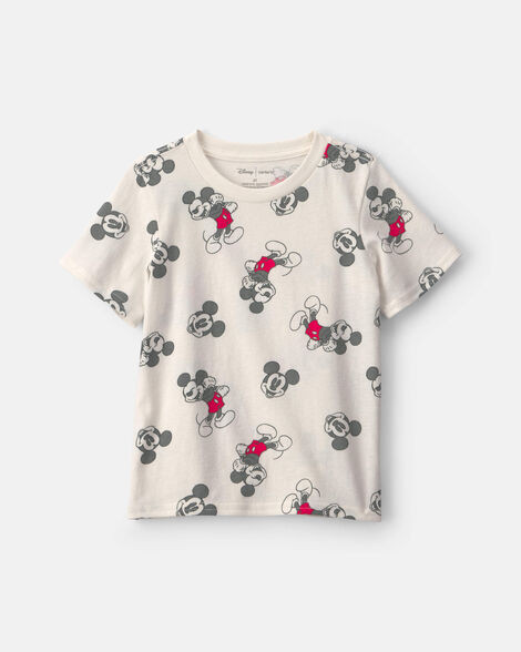 Toddler Boy Disney\u00a9 Mickey Mouse Graphic Tee - Cream | Carter's Inc
