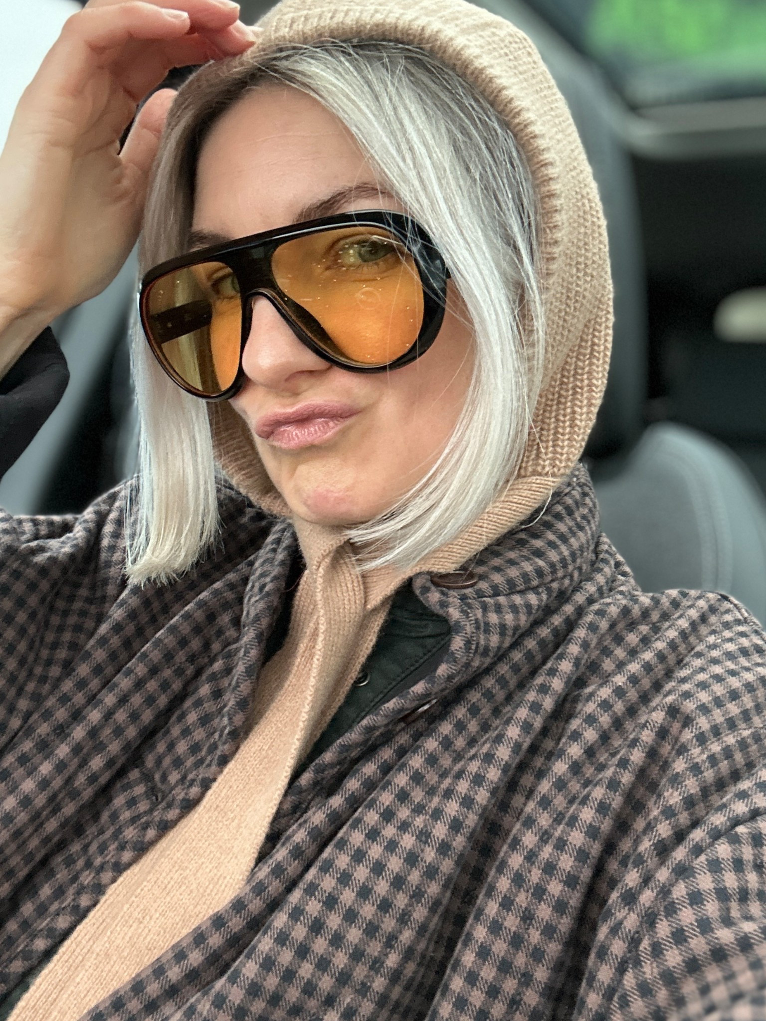 Rainy day hack - wear a bonnet and life goes an instant upgrade xx 

#LTKspring #LTKFashionMonth #LTKuk
