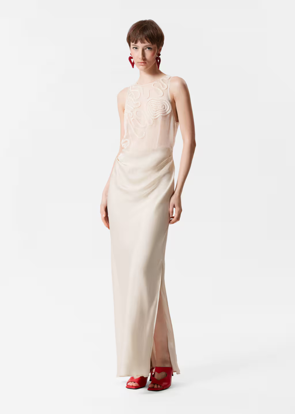 Embroidered Maxi Dress - White - & Other Stories GB | & Other Stories UK