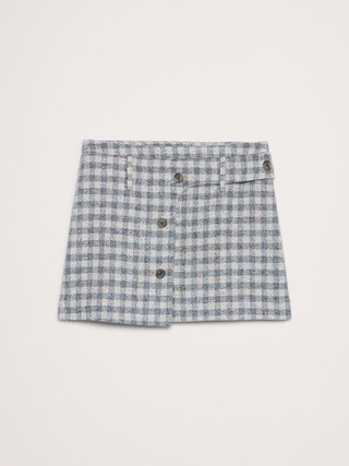Italian Tweed Wrap Mini Skirt | Banana Republic (US)