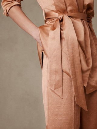 Brigitte Satin Blazer | Banana Republic (US)