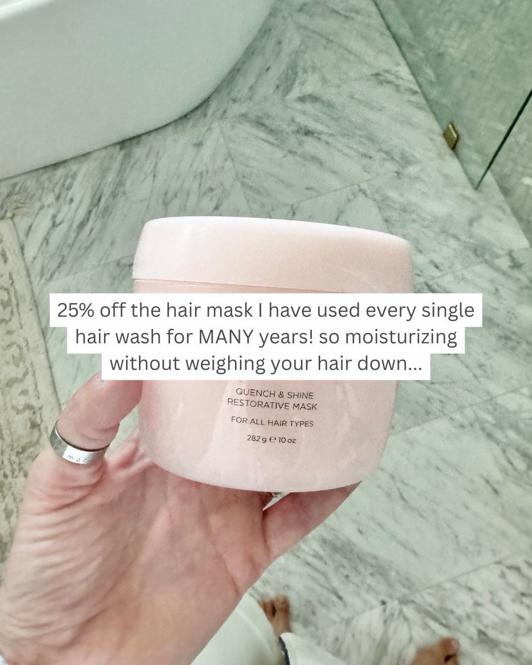 My favorite hair mask. This hydrating mask moisturizes my hair after every wash 🙌🏻🙌🏻

#LTKBeauty #LTKSeasonal #LTKselfcare