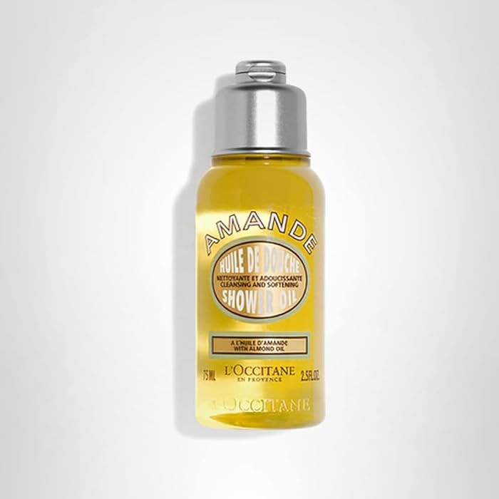 L'OCCITANE Cleansing & Softening Almond Shower Oil, Body Wash & Shaving Base Purifies & Smooths W... | Amazon (US)