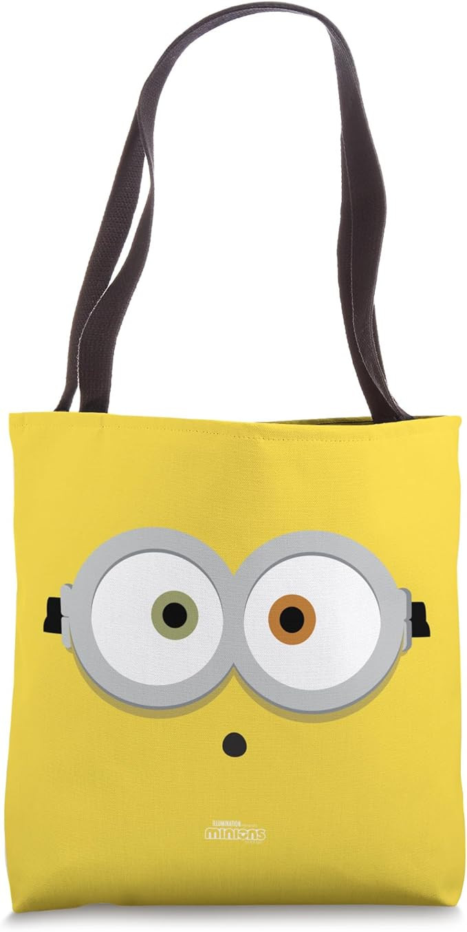 Minions Bob Big Face Halloween costume Tote Bag | Amazon (US)