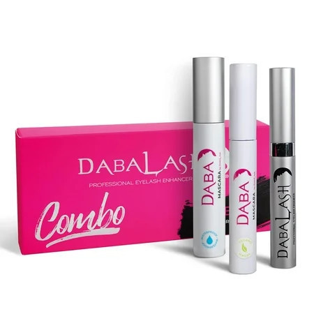Dabalash Trio Pack | Dabalash Eyelash Serum 5.3ml Waterproof Mascara 13ml Gentle Vegan Mascara 8.8ml | Walmart (US)