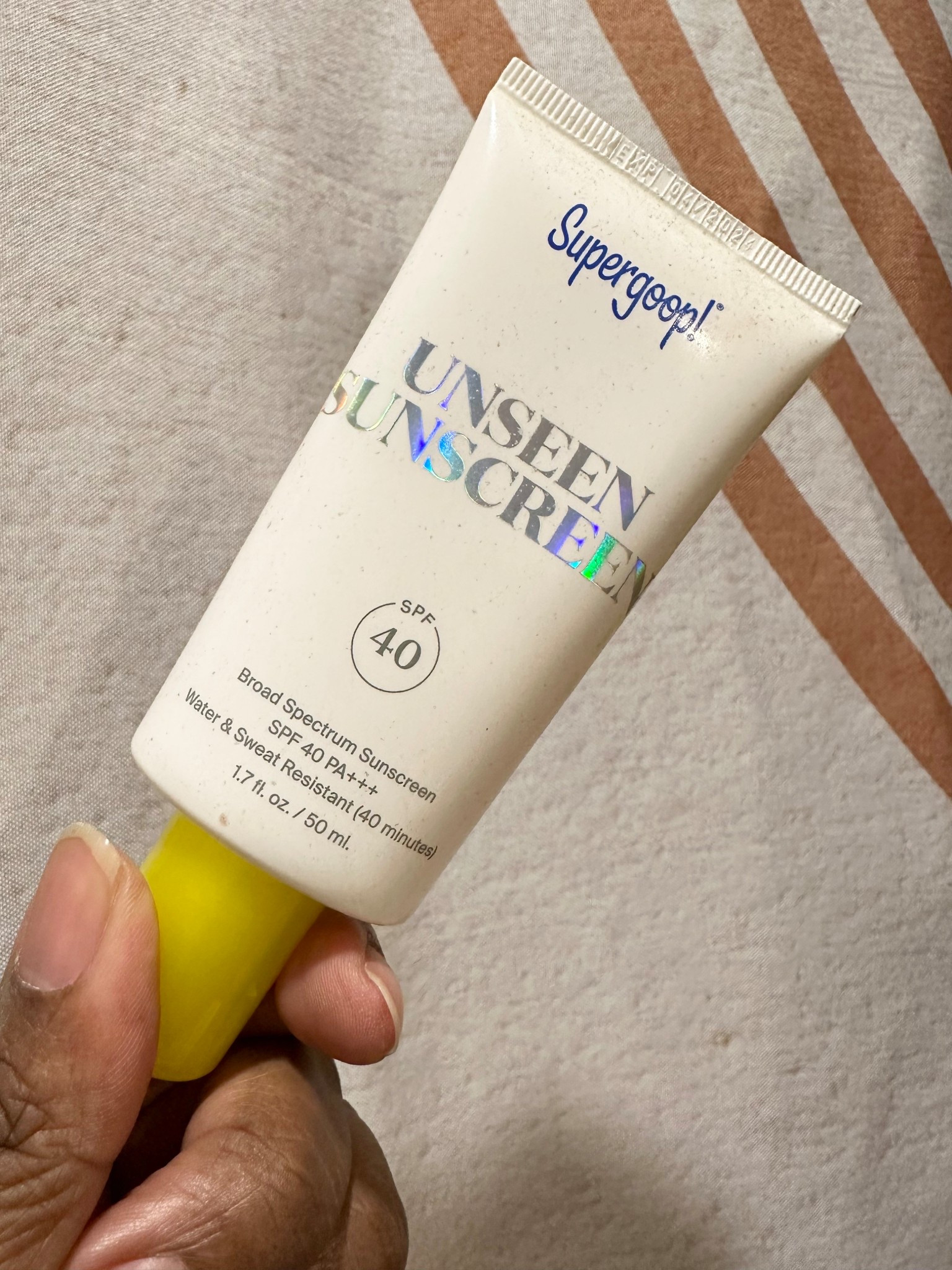 My fav sunscreen, never leaves a white cast! Supergoop Unseen Sunscreen 

#LTKgrwm #LTKBeauty #LTKmorningroutine