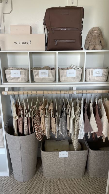 organized nursery closet must-haves 🤍

nursery design | nursery closet | nest with me | nursery organization

#LTKhome #LTKkids #LTKbaby