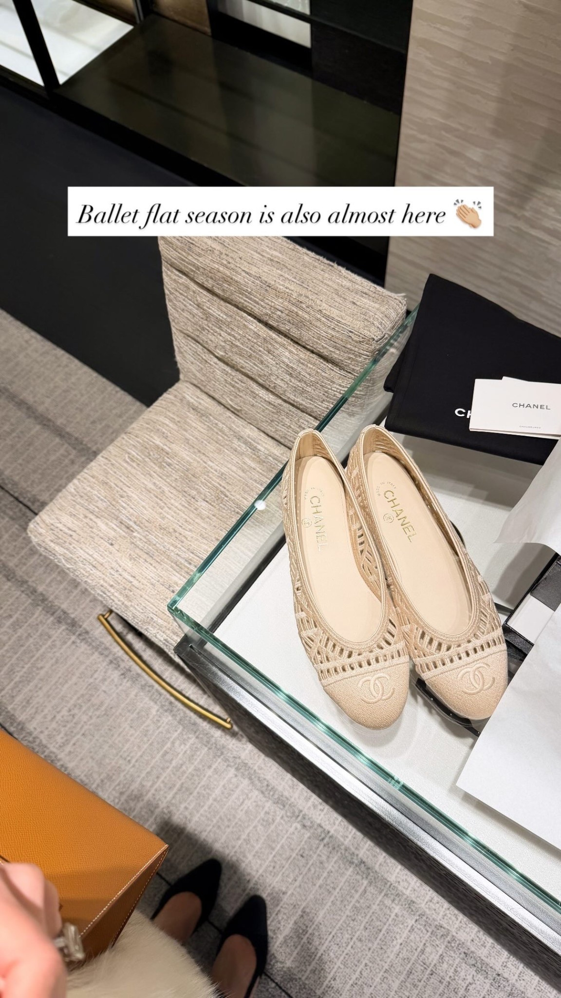 Neutral Chanel ballet flats.

#LTKSpringSale #LTKSeasonal #LTKWorkwear
