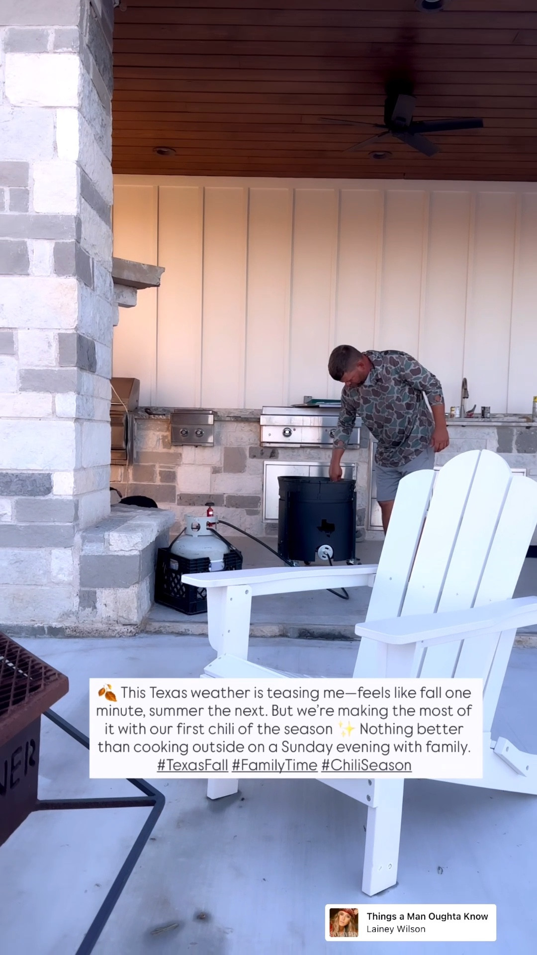 This cast iron kettle is perfect for a little outside cooking 🔥 Whether it’s just the family or a big crowd, you can whip up all the cozy favorites—Chili, Stew, or even Jambalaya. 🍲✨ A must-have for fall evenings in Texas! 

#CastIronCooking #FallCooking #TexasHome #LTKFallSale #giftsforhim #outdoorcooking #backyard #porch #farmhouse #exteriorhome 

#LTKHome #LTKMens #LTKParties