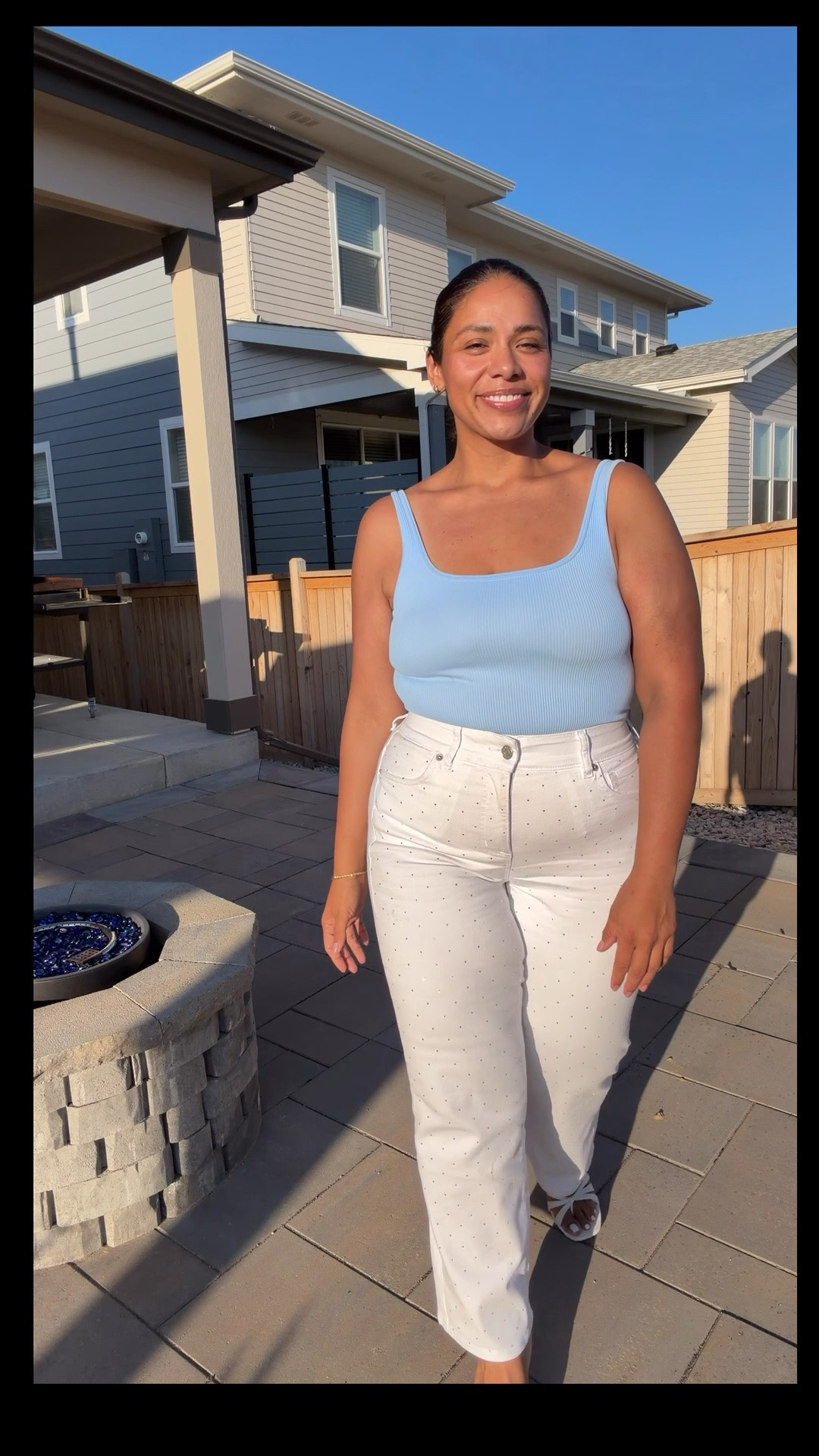 Such cute jeans! Size 10 jeans, size Large on the body suit, super comfy  kitten hills #selflove #selfcare #bodypositivity

#LTKMothersDay #LTKootd #LTKvlog