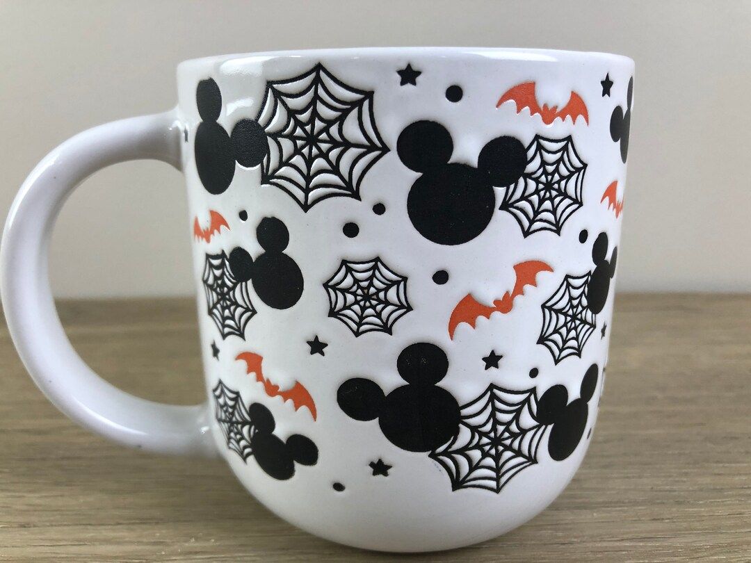 Disney Halloween Mugs Mickey Mouse Minnie Mouse Donald - Etsy | Etsy (US)