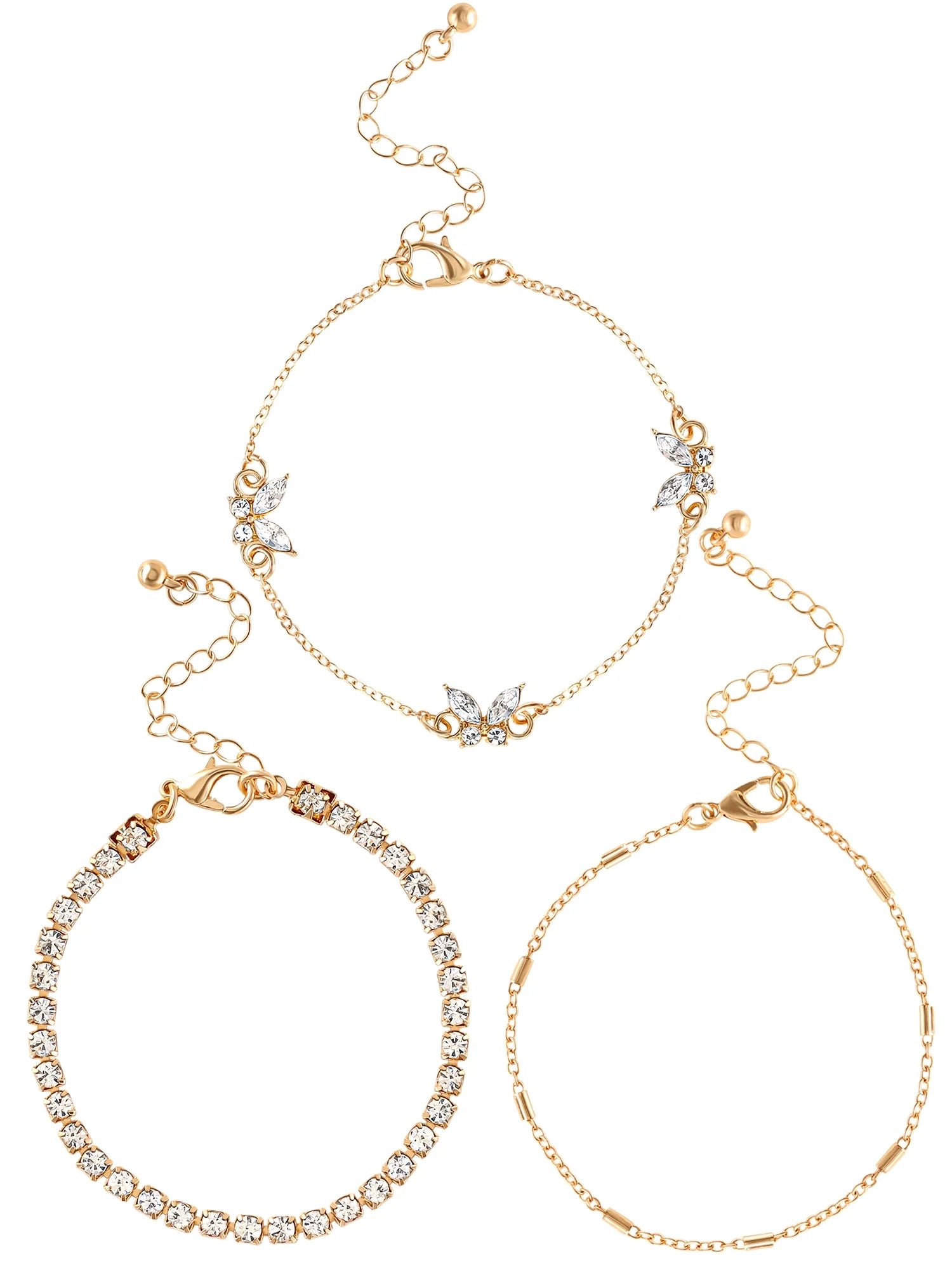 Jessica Simpson Bracelet Set, Set of 3 | Walmart (US)