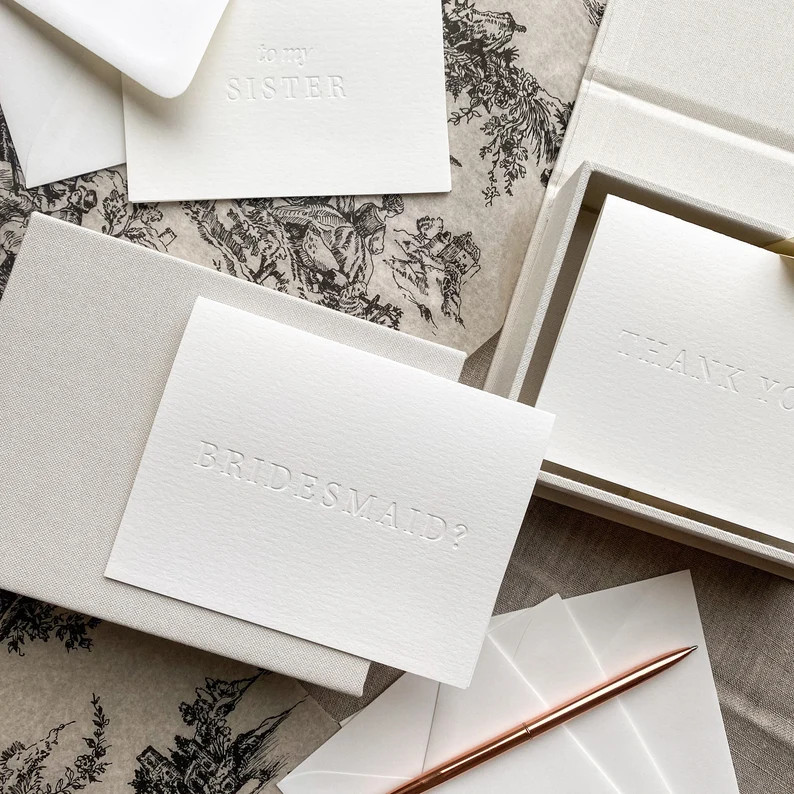 to my SISTER Card | Letterpressed | Minimal | Simple | Classy | Modern | Etsy (US)