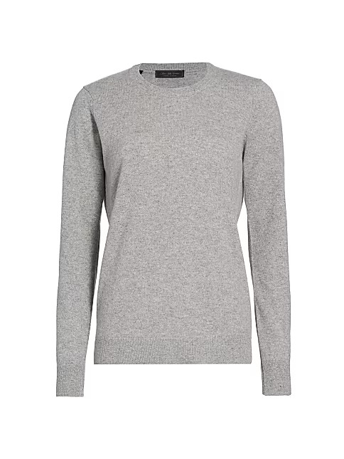 Crewneck Cashmere Pullover Sweater | Saks Fifth Avenue