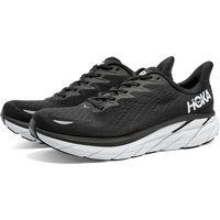 Hoka One One Men's Clifton 8 Sneakers in Black/White, Size UK 6.5 | END. Clothing | End Clothing (US & RoW)