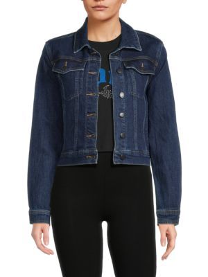 Cropped Denim Jacket | Saks Fifth Avenue OFF 5TH