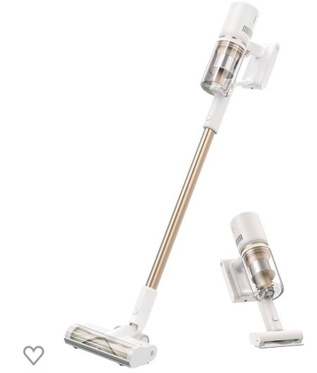 dyson Who?! 
ordered this vacuum and i lovee the white and gold aesthetic color combo. 
Currently on sale $50 off when you click add on the coupon 
also has three different levels of power suction which i felt so useful transitioning from hardwood to rug ! 

#LTKsalealert #LTKfamily #LTKhome