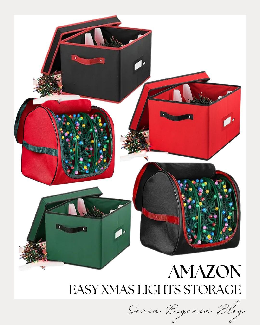 HOLIDAY STORAGE: Bright Lights, Tangled Tinsel, & Organized Traditions! 🎄

Embrace the post-holiday season with this perfectly balanced organization solution! ✨

We are obsessed with the statement pieces: heavy-duty Christmas light storage bags and boxes in festive red, forest green, and classic black. Balance your seasonal collection with specialized reels and dividers that keep multi-colored strands from tangling. Finish the look with smart, functional details: reinforced carrying handles for easy transport to the attic, secure zipper closures, and clear ID tag windows for effortless labeling!

#HolidayOrganization
#ChristmasStorage
#OrganizationHacks
#LightStorage
#PostHolidayCleanup
#HomeOrganization
#ChristmasDecor
#StorageSolutions
#AmazonFinds
#HolidayCleanUp
#Decluttering
#LTKHome
#LTKUnder20
#GetOrganized
#HomeHacks


#LTKFindsUnder50 #LTKHome #LTKHoliday