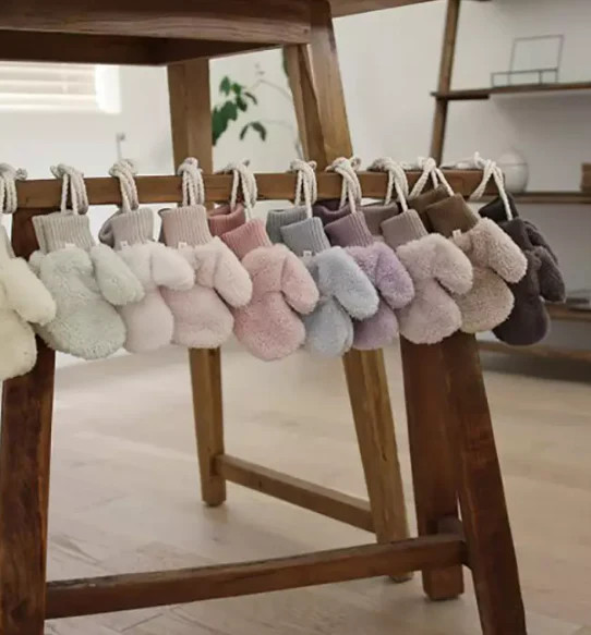 Matching Fleece Gloves - 8 Colors | Good Morning Baby