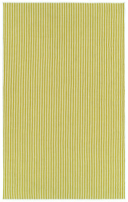 Home and Porch St. Marys Lime (SMY-96) Handwoven Striped Outdoor Area Rug | Rugs Direct