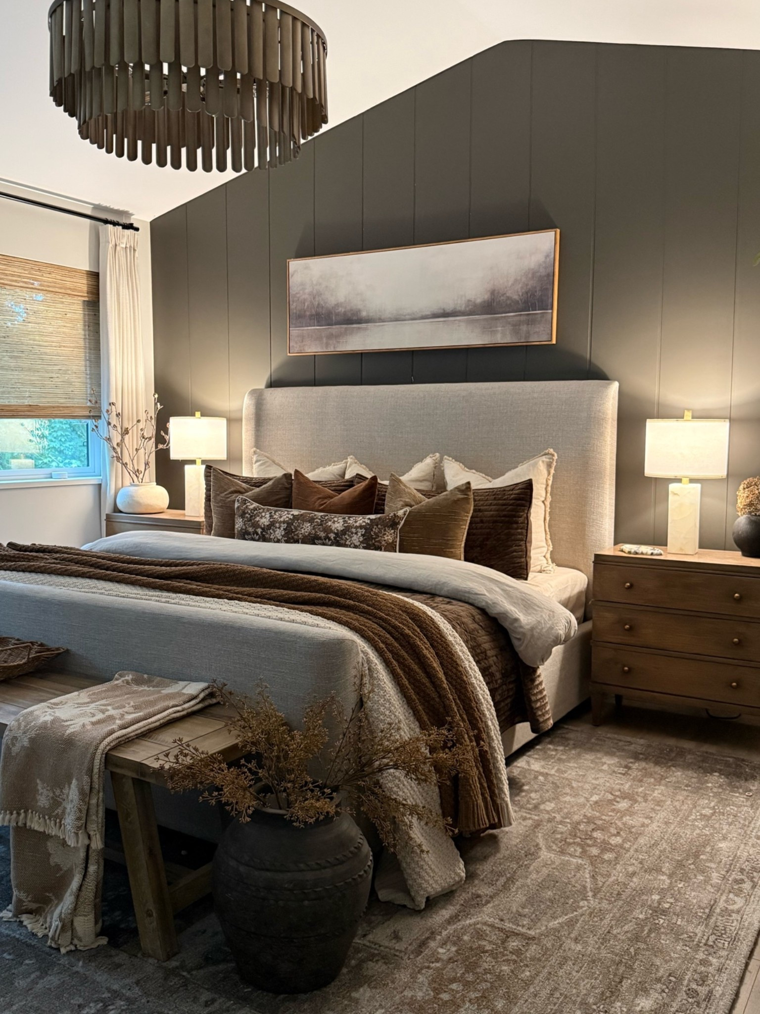 Cozy is always the bedroom goal🤎🤎
Fall bedroom
Moody brown bedding

#LTKfall #LTKhome