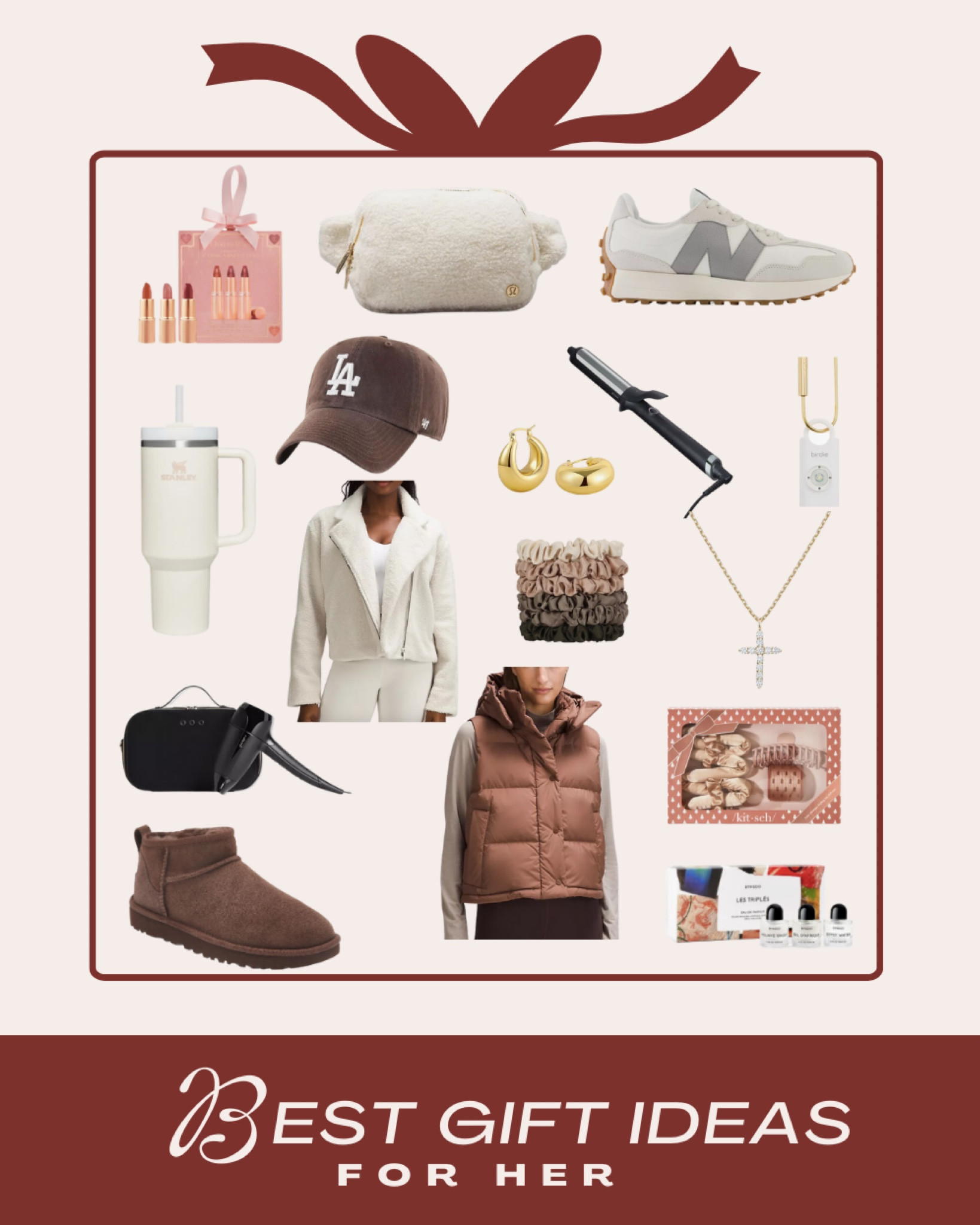 Gifts for her 
Gift guide 


#LTKHoliday #LTKGiftGuide #LTKfindsunder100