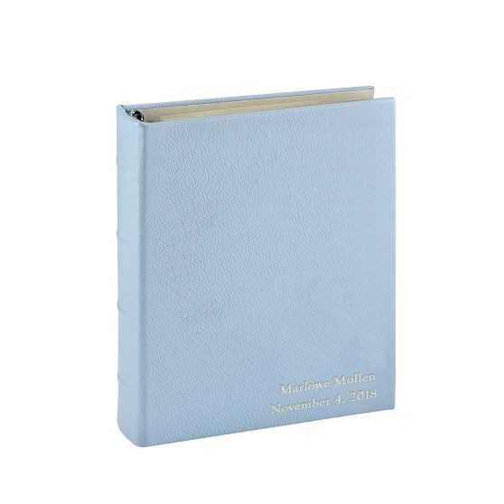 Baby Leather Album | Mark and Graham