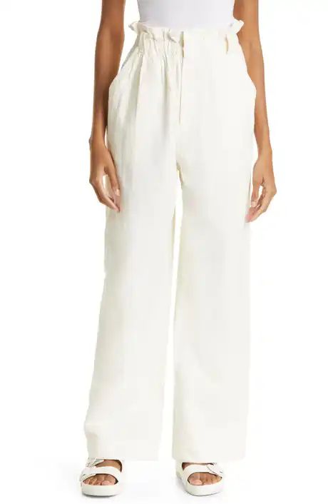 Tommy Bahama Two Palms High Waist Linen Pants | Nordstrom | Nordstrom