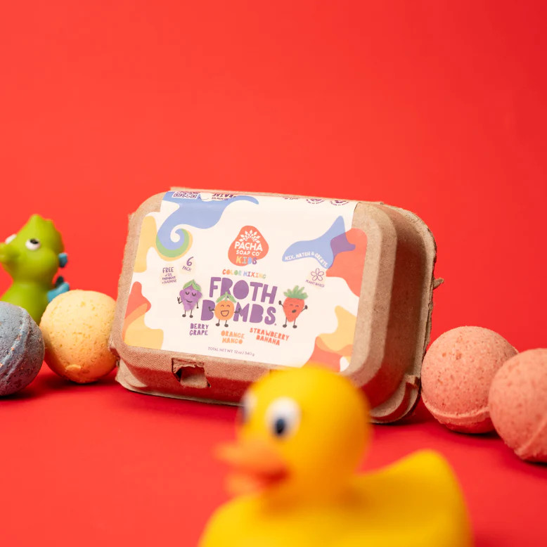 Color Mixing Froth Bomb Pack | Pacha Soap Co.